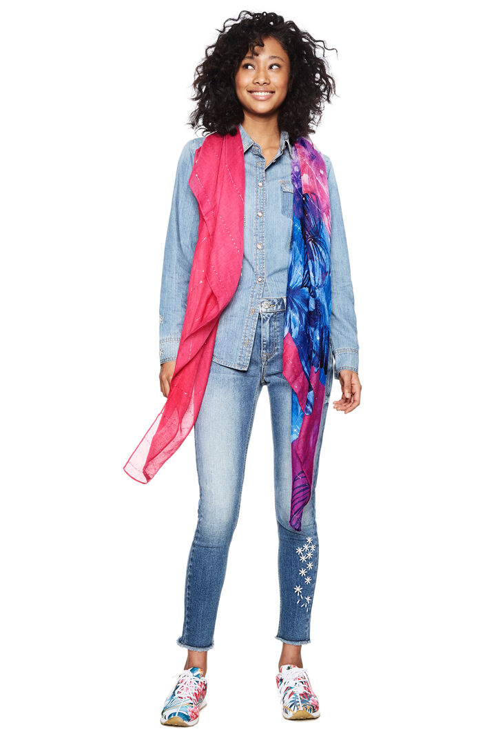 Scarf Corel Rectangle | Desigual