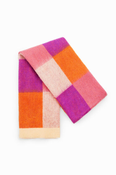 Bufanda llarga quadres | Desigual