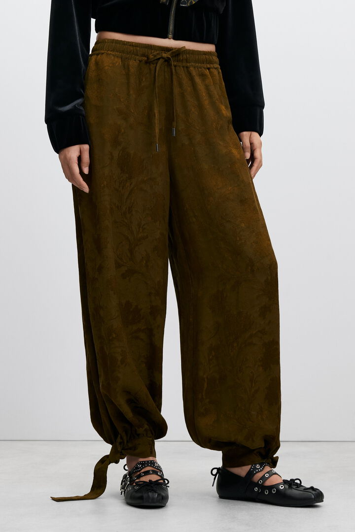 pantalon ballon en lyocell