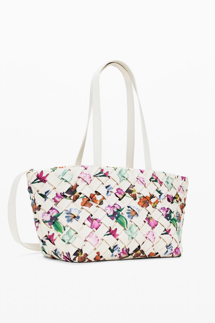 Shopper-Tasche mit Blumenmuster | Desigual