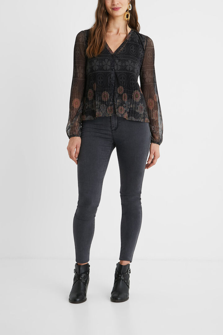 Camicia plissettata mandala | Desigual