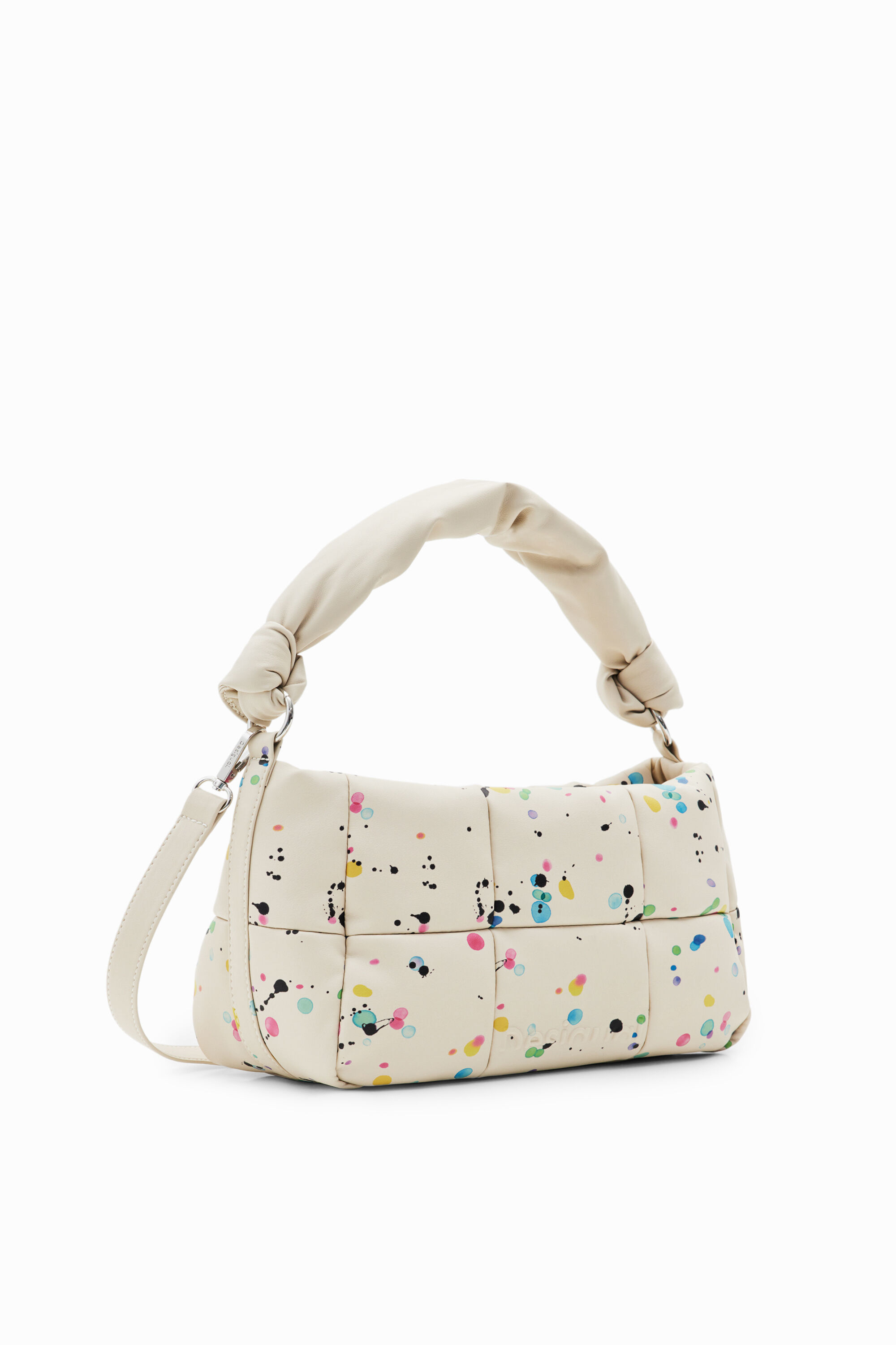 Desigual Droplets quilted bag