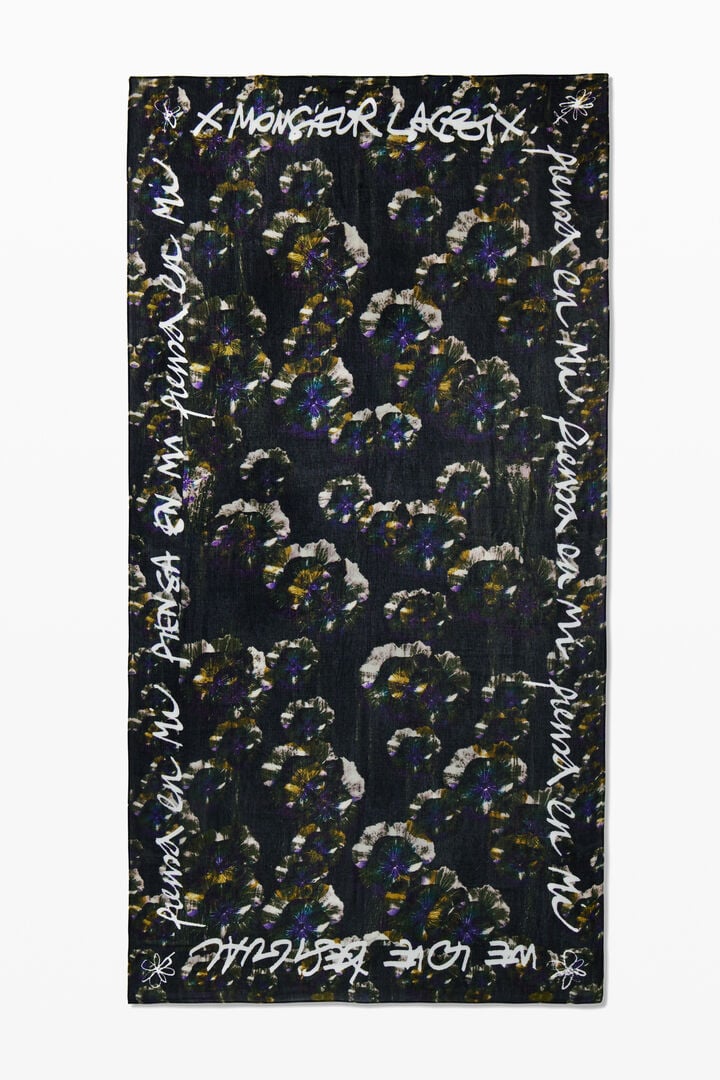 Foulard flores M. Christian Lacroix
