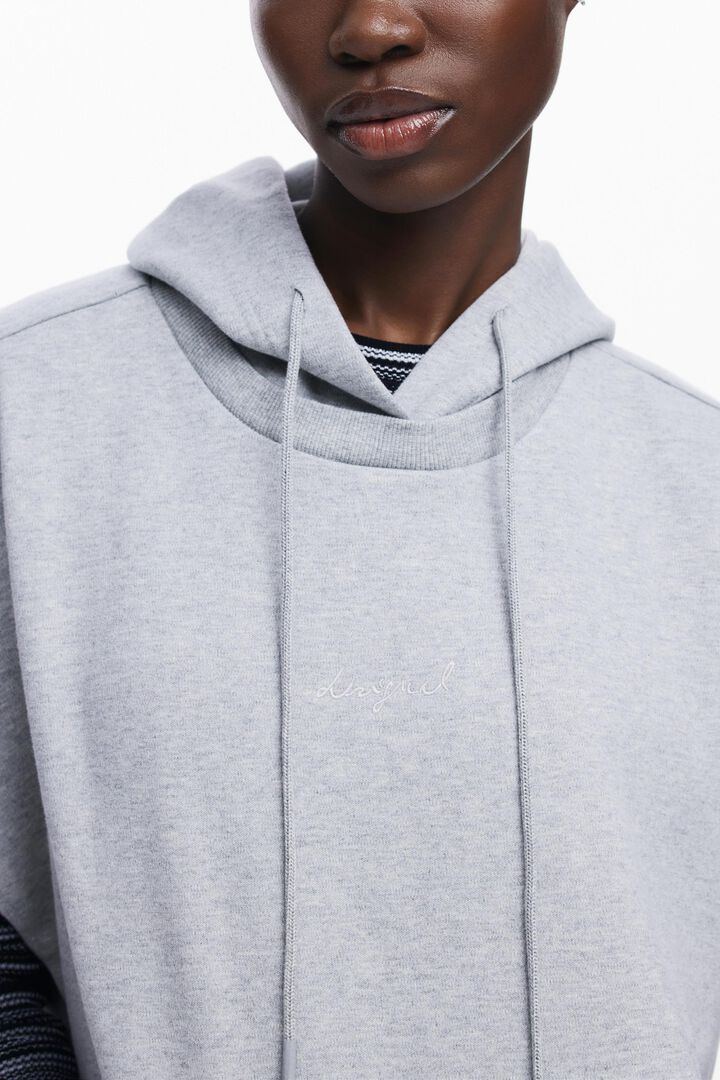 Plain poncho sweatshirt | Desigual