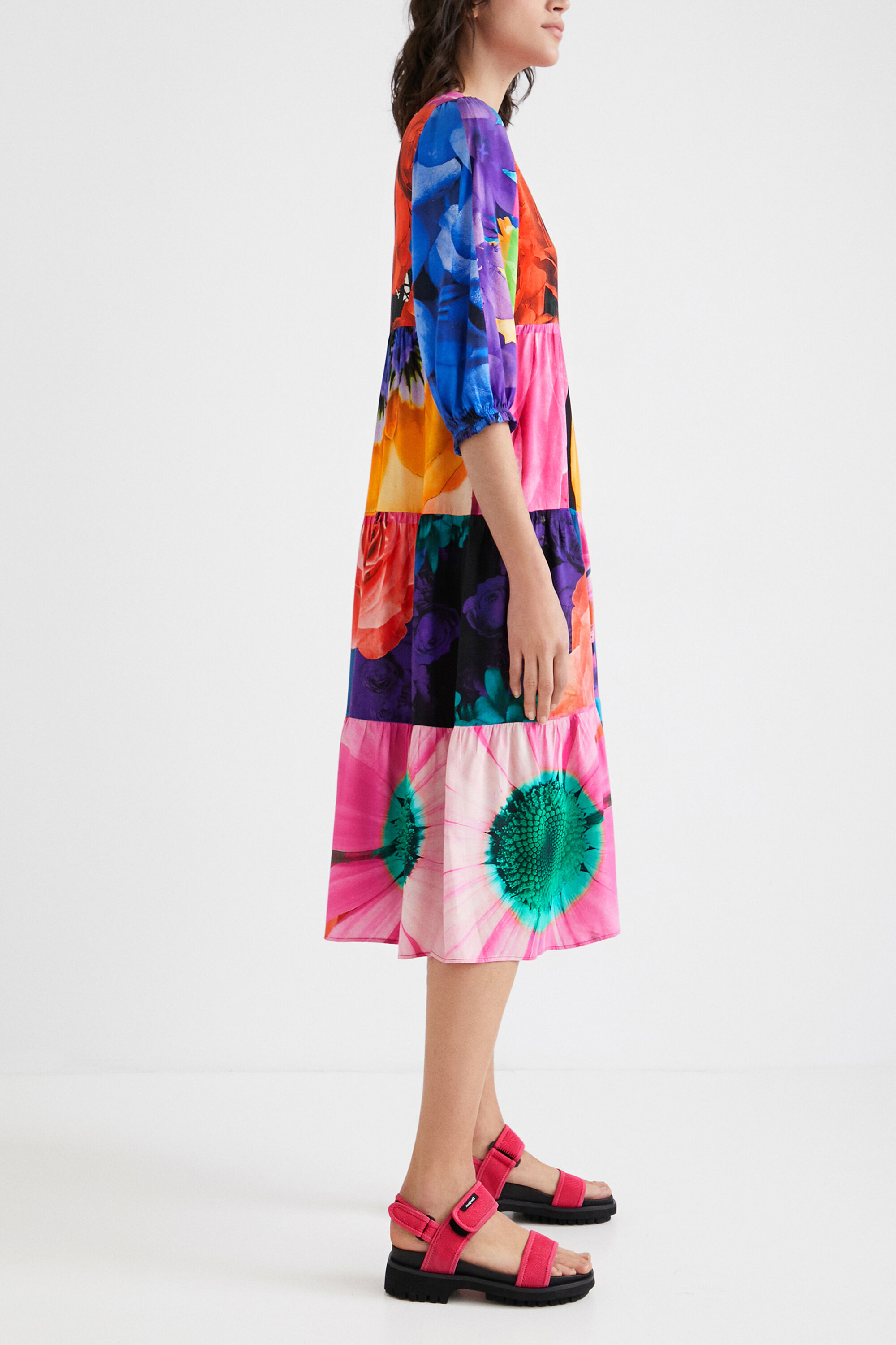 M. Christian Lacroix long floral dress