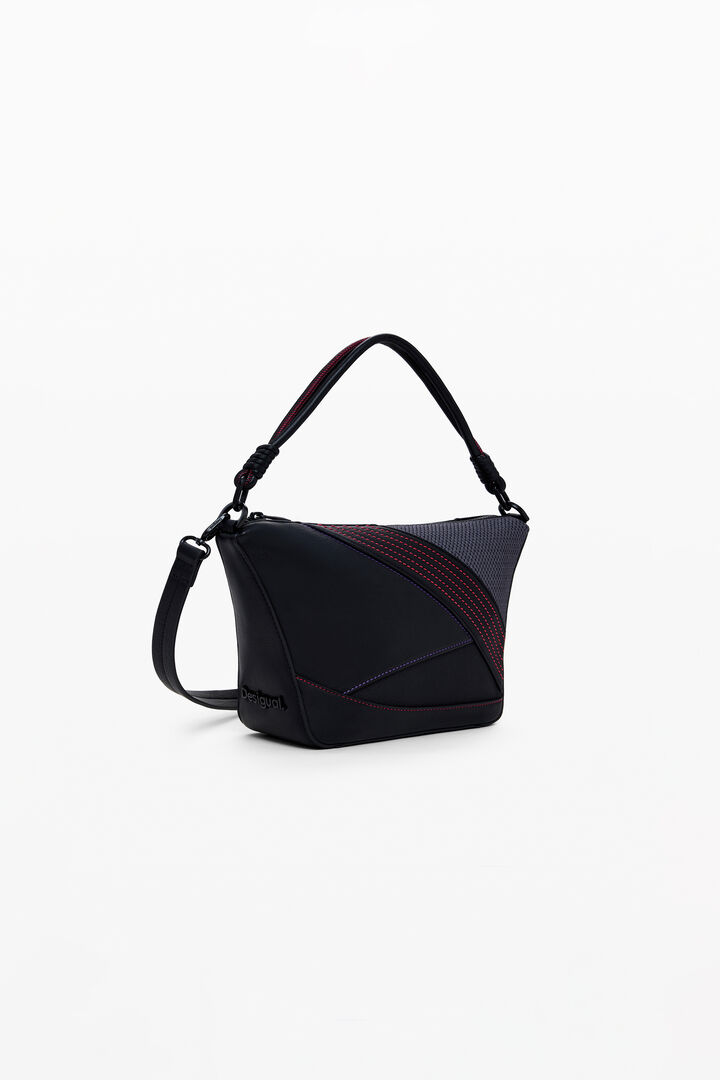 Bolso pespuntes pequeño | Desigual