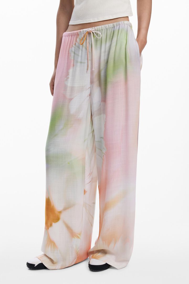 Watercolor fluid pants