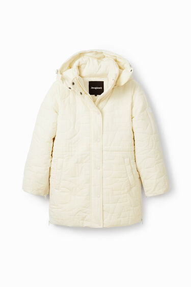 Abric encoixinat cremalleres | Desigual