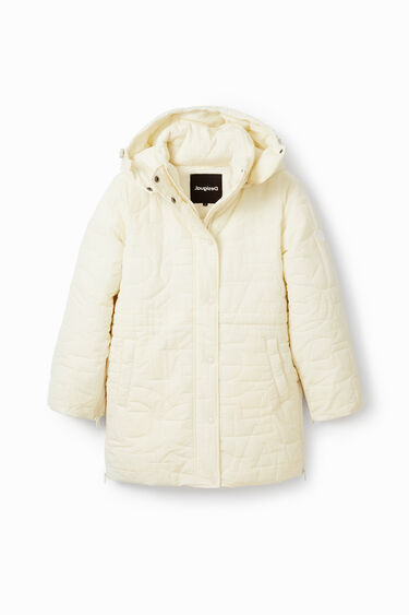 Padded zips coat | Desigual