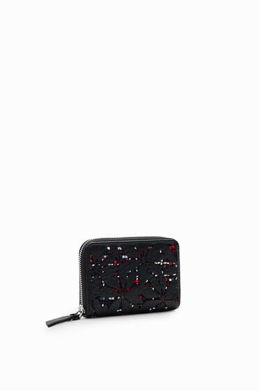 Cartera petita flors encunyades | Desigual