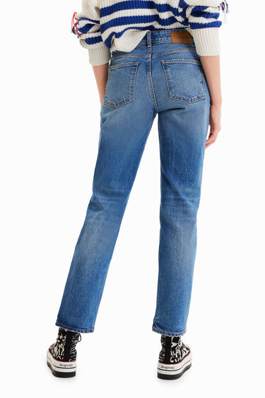 Raven jeans z  okrasnimi kamenčki | Desigual