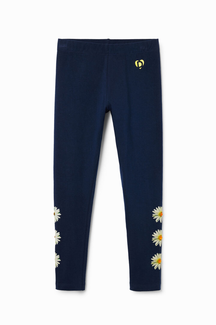 Long daisy leggings | Desigual