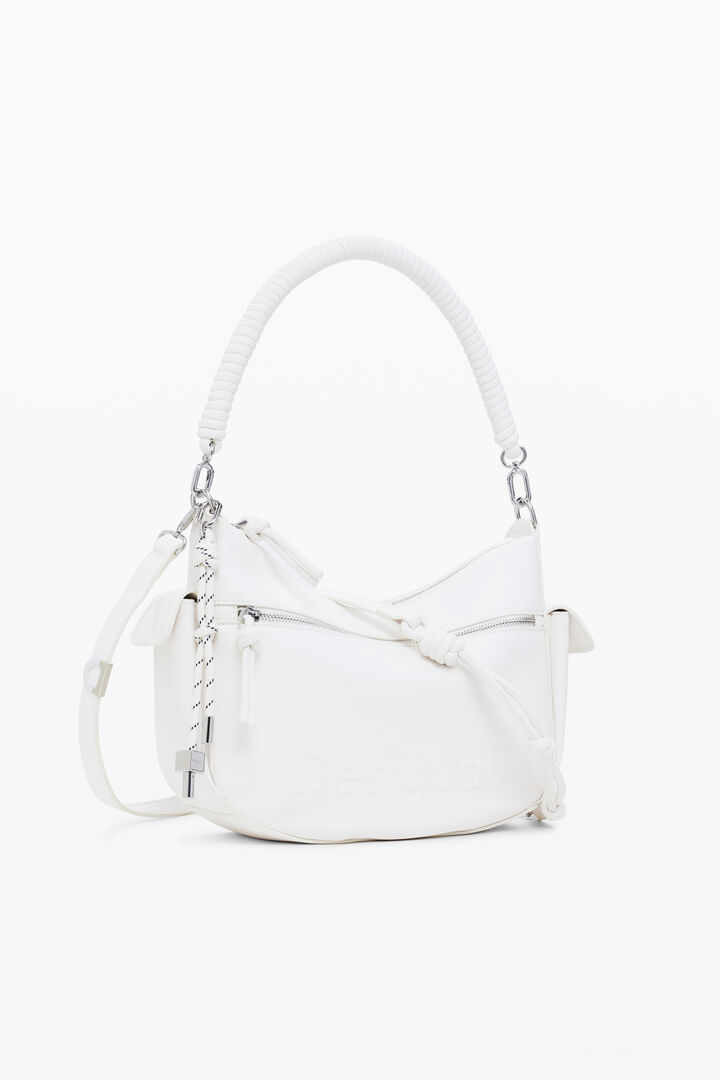 Oval bag with 3D logo | Desigual