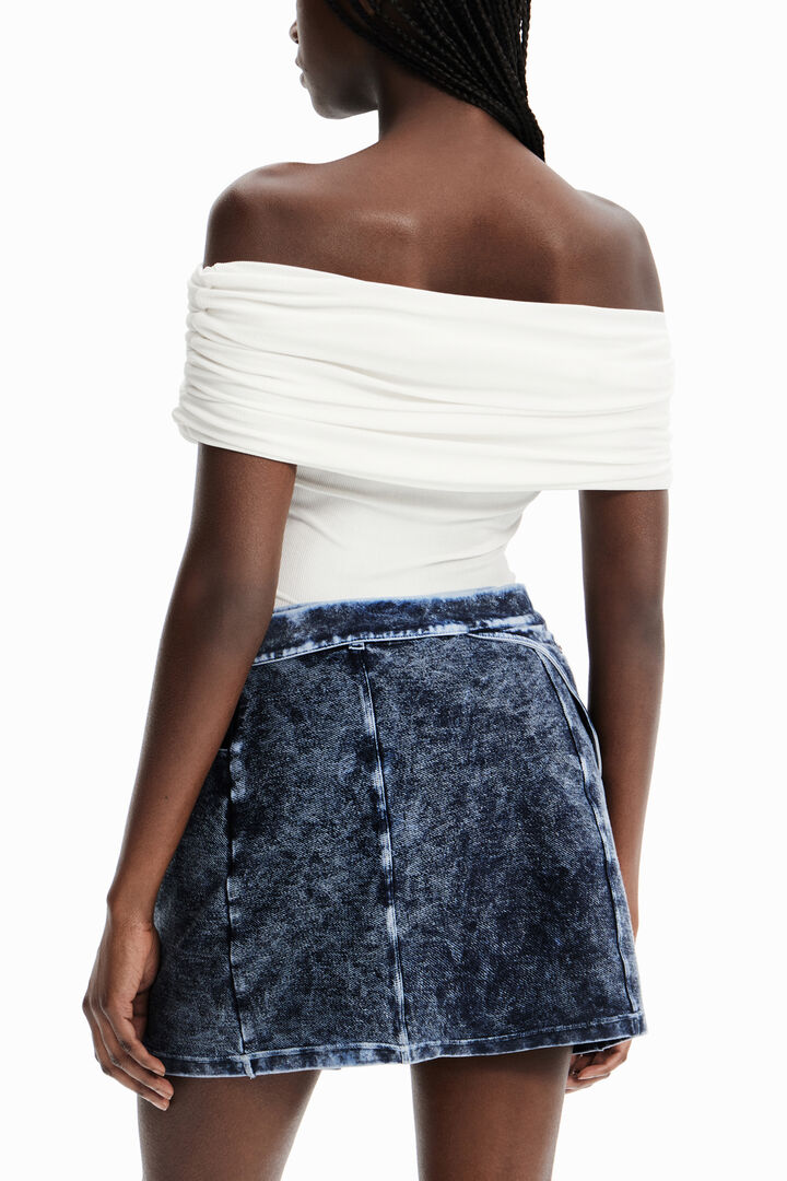 Body scollo drappeggiato Nathy Peluso | Desigual