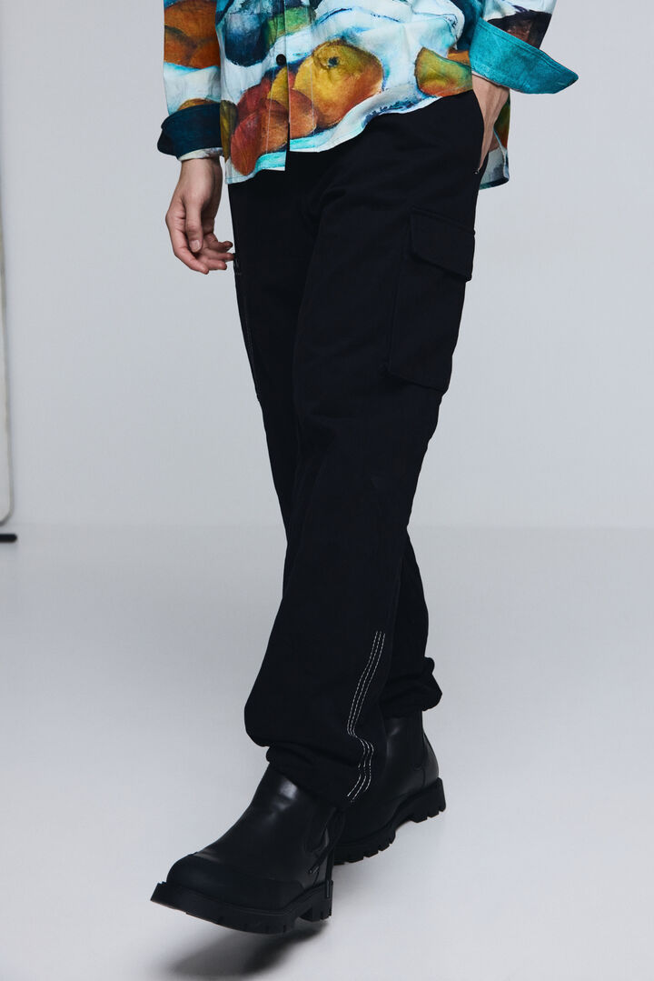 Cargo pants with drawstring | Desigual