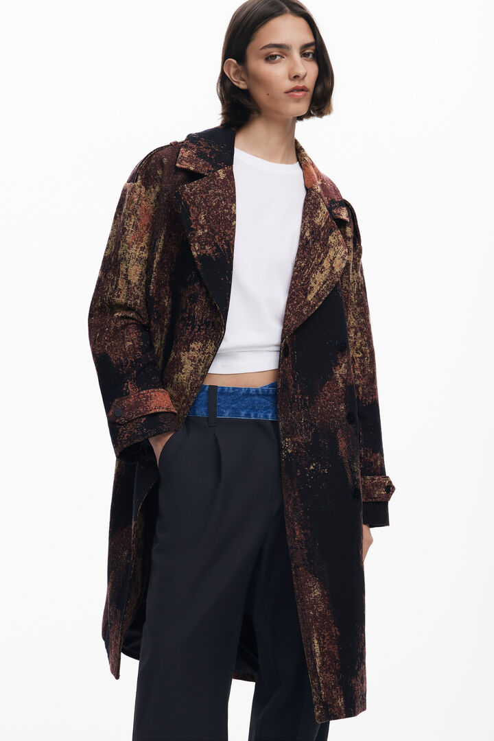 Coat designed by Mr. Christian Lacroix | Desigual