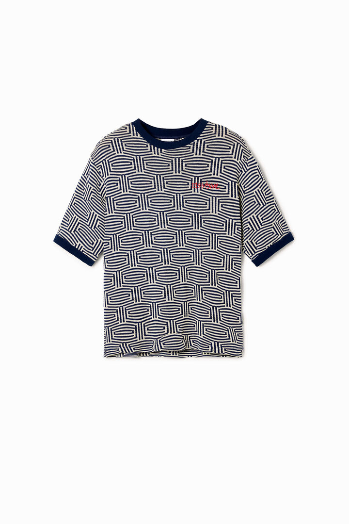 Geometric print T-shirt | Desigual
