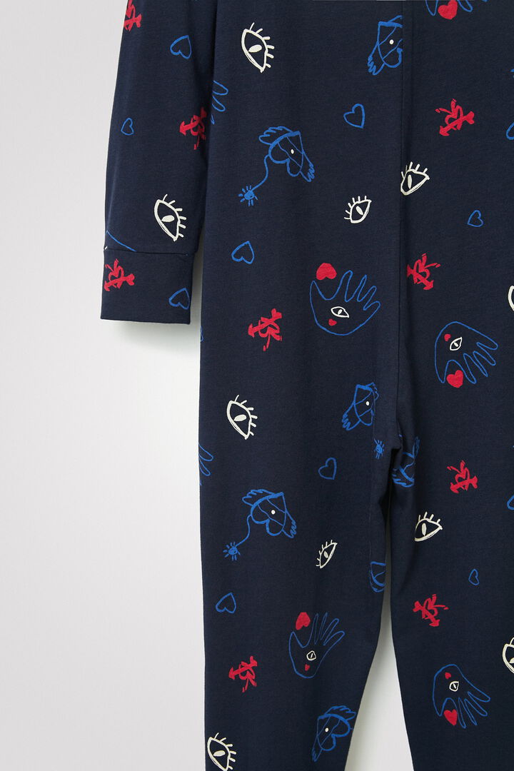 Printed pyjama onesie | Desigual