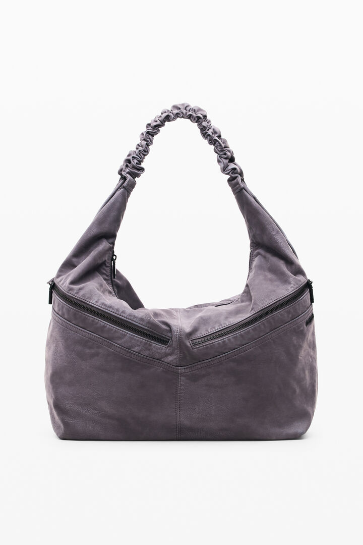 Sac moyen effet cuir