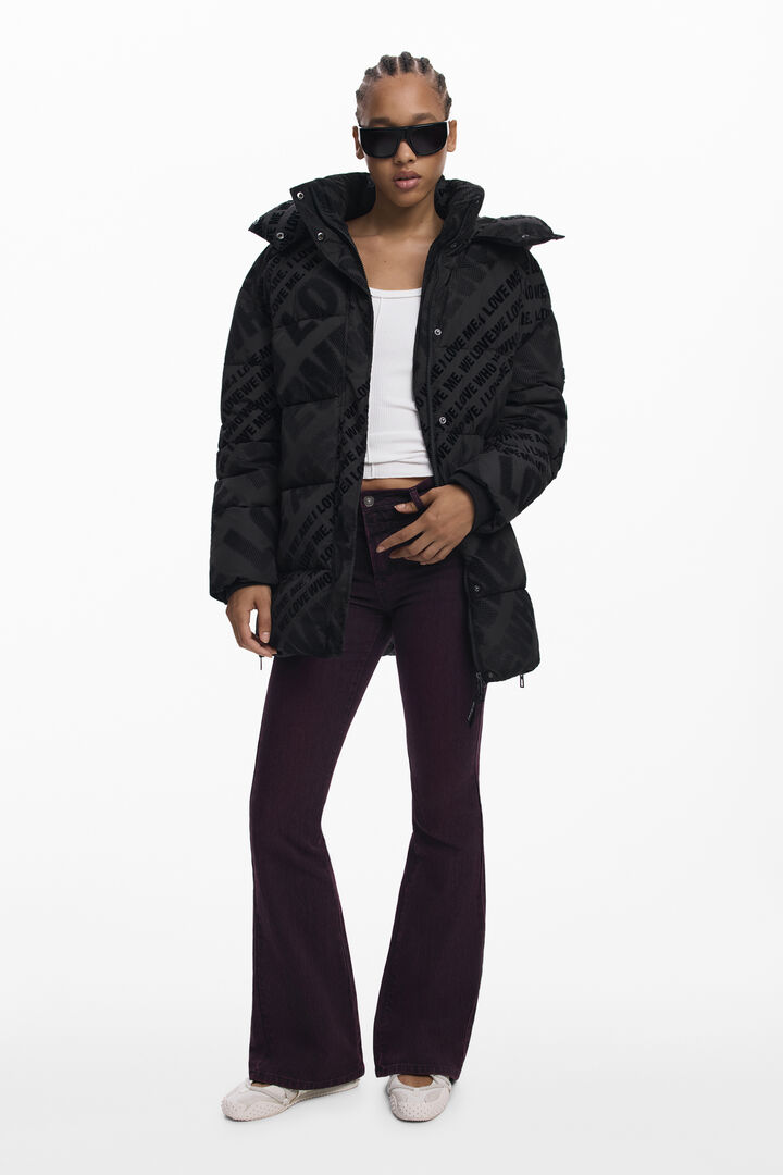 Padded jacket folcado