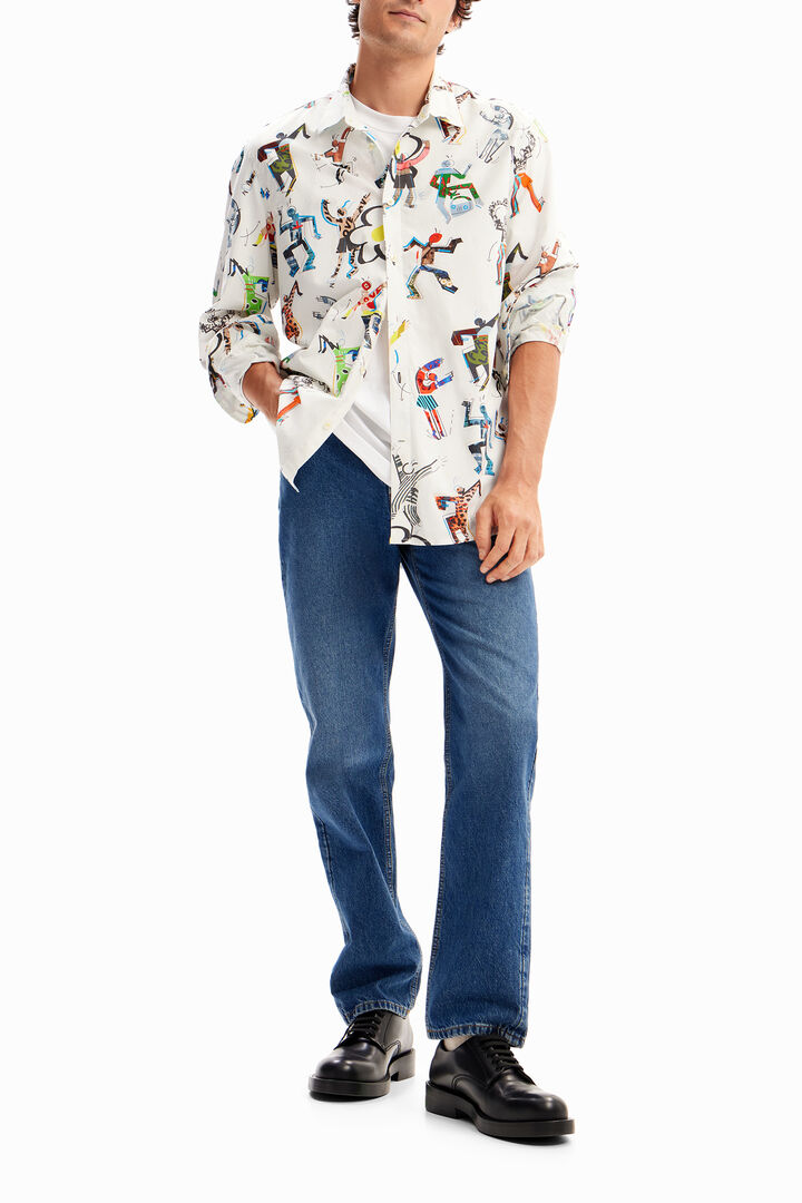 Dancing figures shirt | Desigual