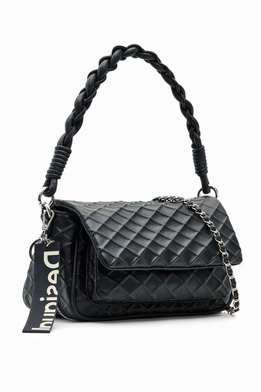 Midsize embossed crossbody bag | Desigual