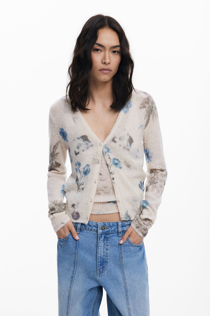 Straight jeans with inverted effect | Desigual