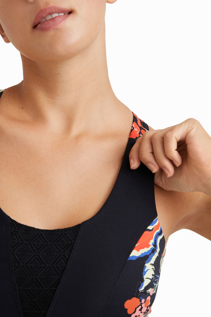 Slim top flowers strap | Desigual