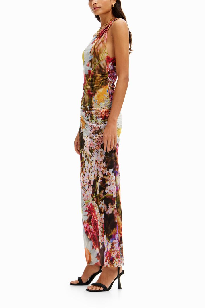 Floral midi dress | Desigual