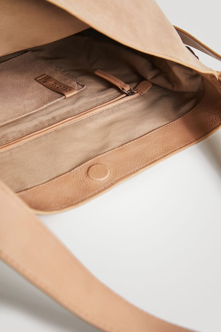XL leather sling bag | Desigual