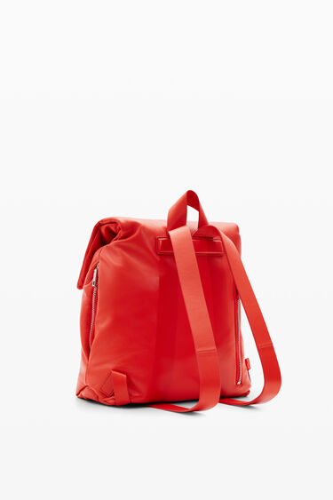 Small leather backpack | Desigual