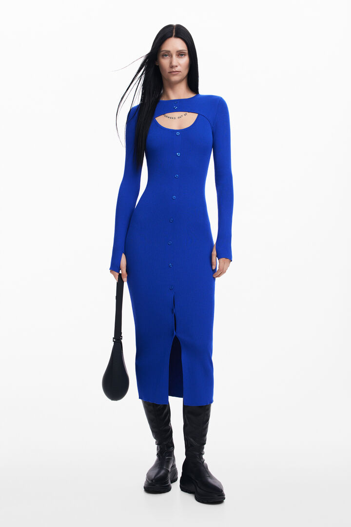 Vestido cutout Maitrepierre | Desigual