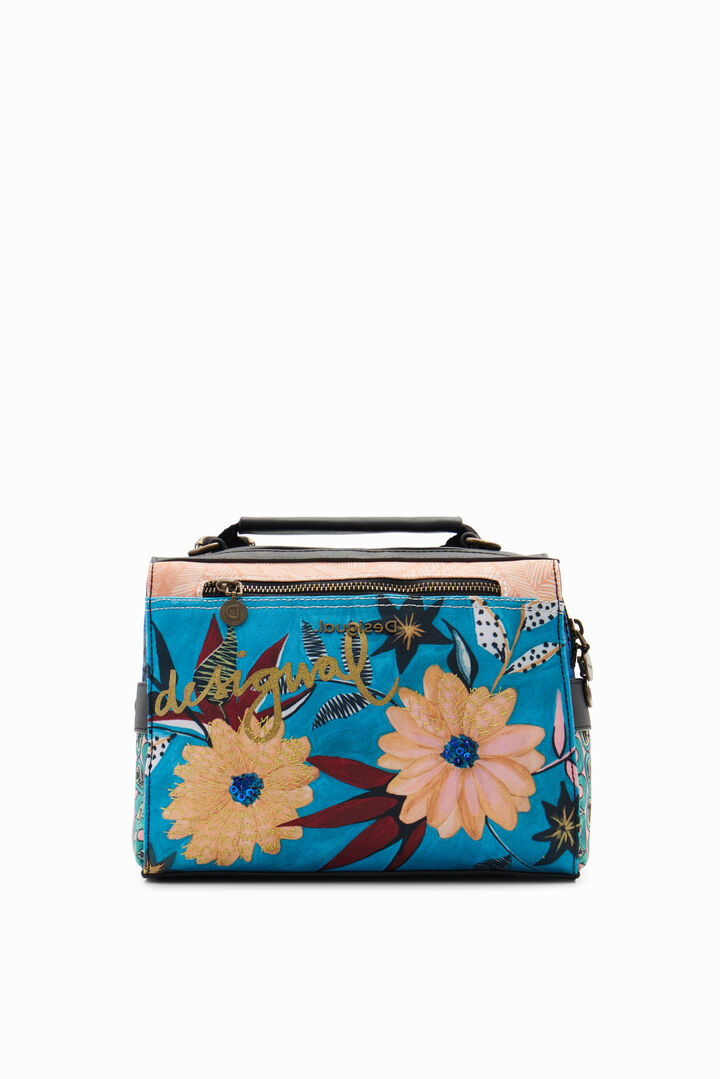 Canvas print backpack convertible | Desigual