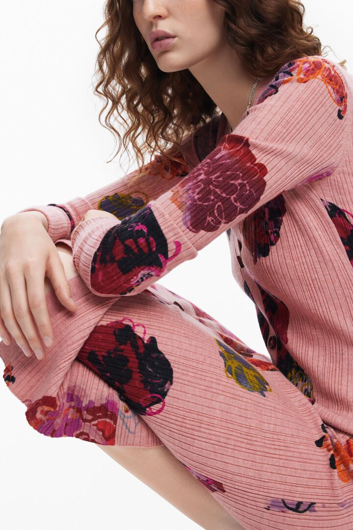 Vestido punto midi M. Christian Lacroix | Desigual