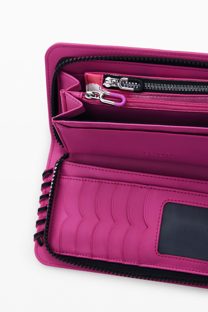 Medium detachable Tie-Dye wallet | Desigual