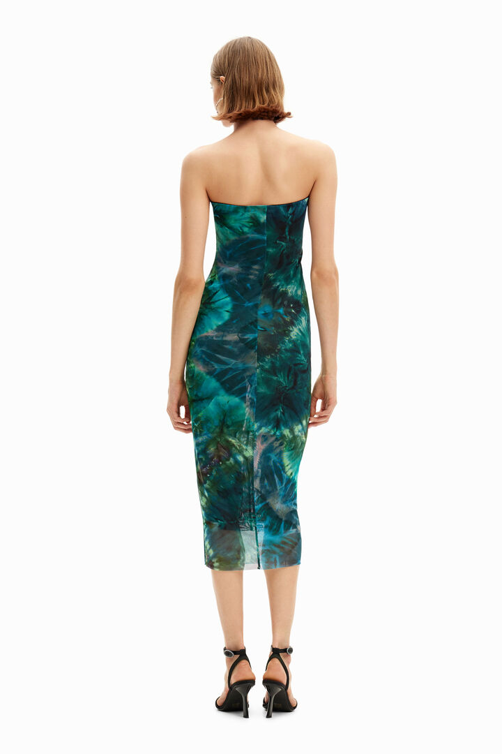 Sheath dress with cool floral print. | Desigual