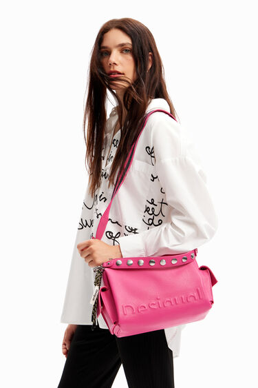 Bolso mediano Half logo | Desigual