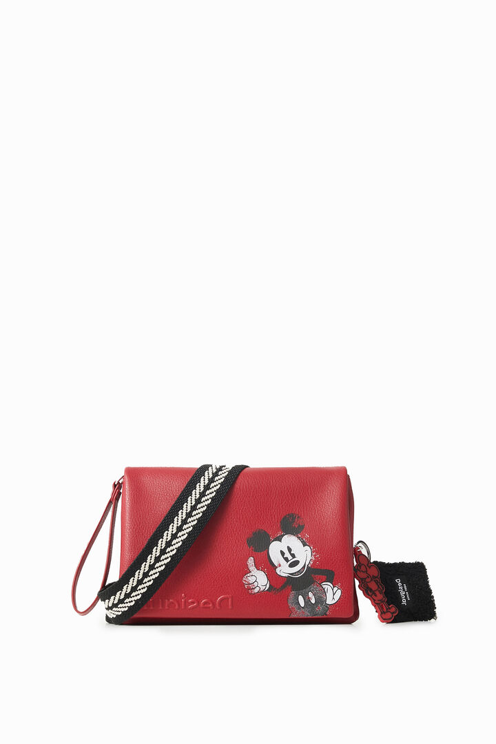 Leather effect crossbody bag | Desigual