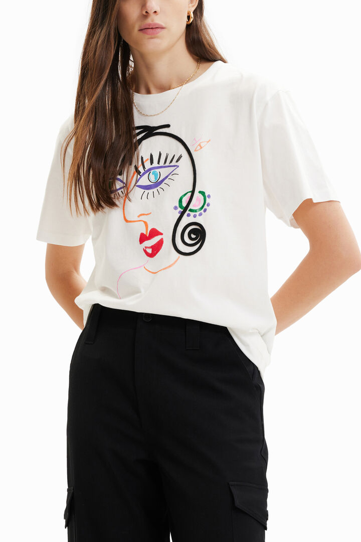Samarreta màniga curta cara | Desigual