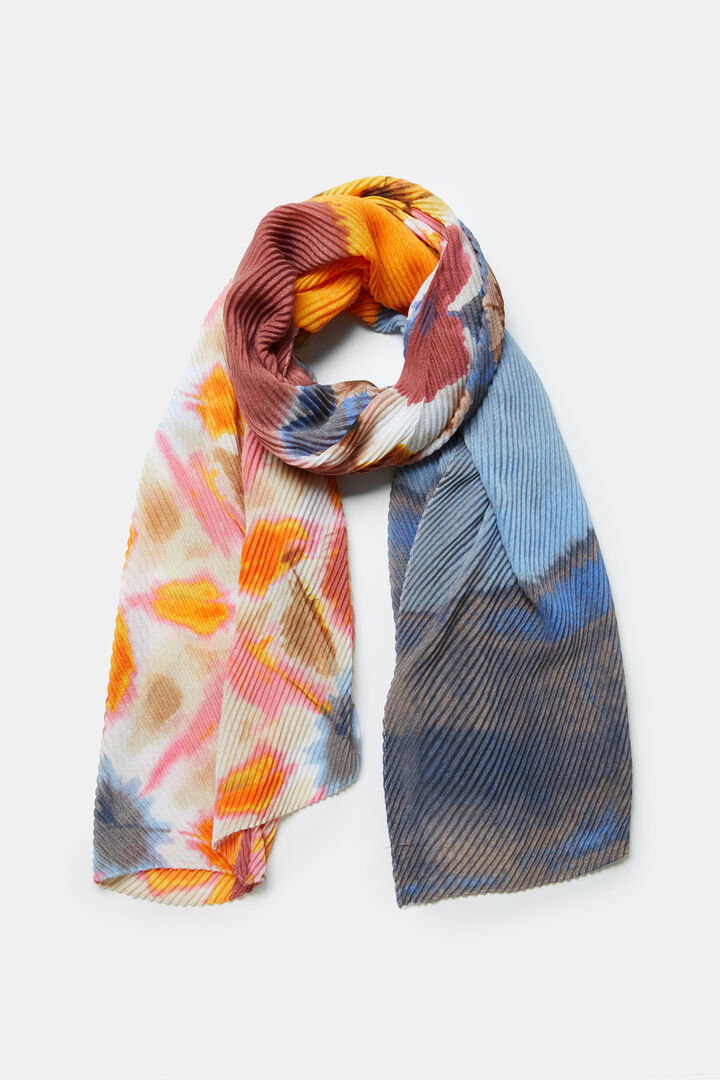 Foulard rettangolare plissettato | Desigual