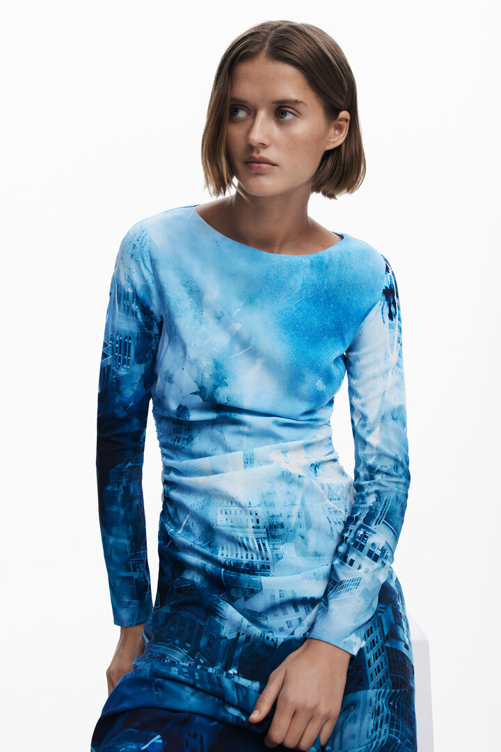 Landscape maxi dress | Desigual