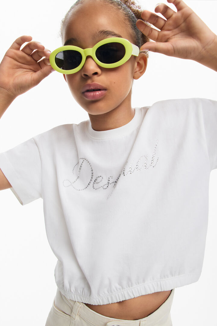 Camiseta Desigual strass | Desigual