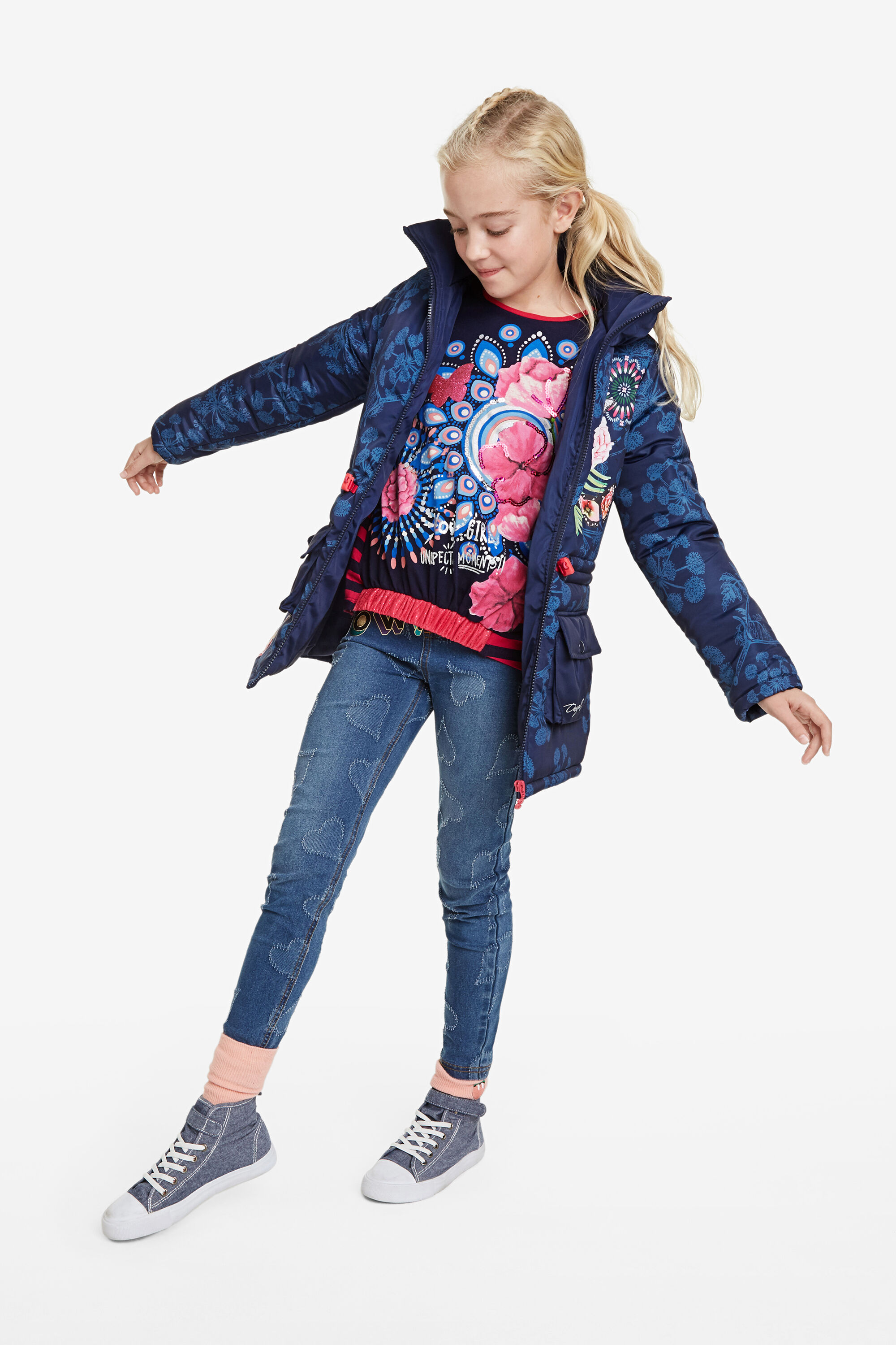 Desigual anorak top
