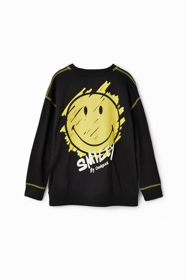 Smiley® contrast T-shirt | Desigual