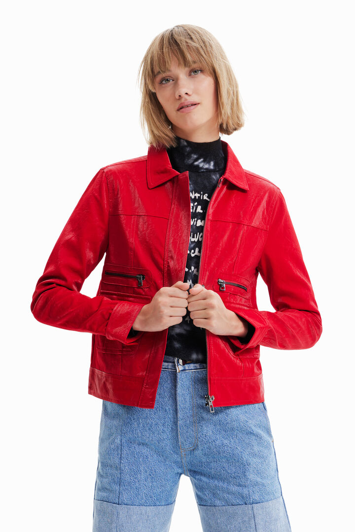 Jaqueta slim recta | Desigual