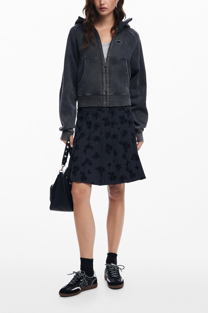 Sudadera oversize capucha | Desigual