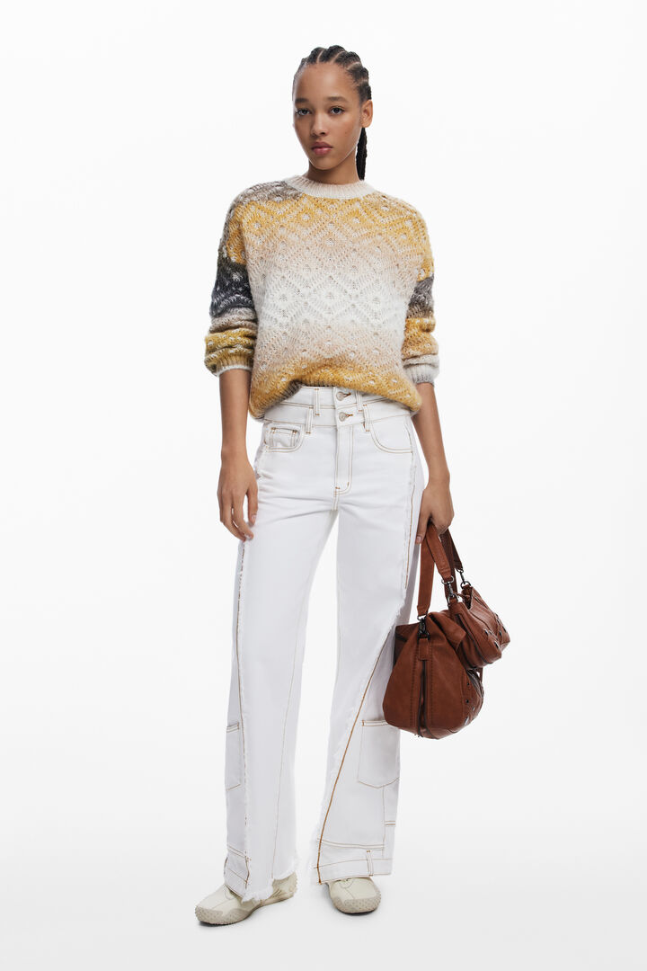 Jersey punto trenzado | Desigual