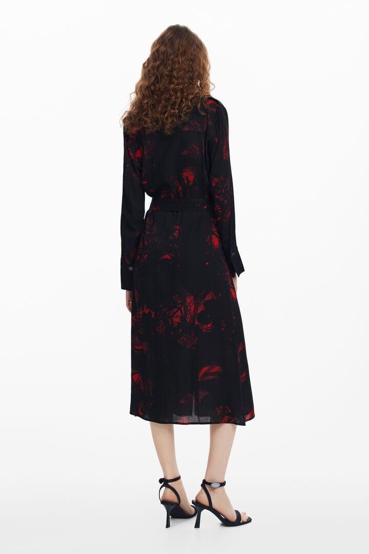 Vestido midi camisero M. Christian Lacroix | Desigual