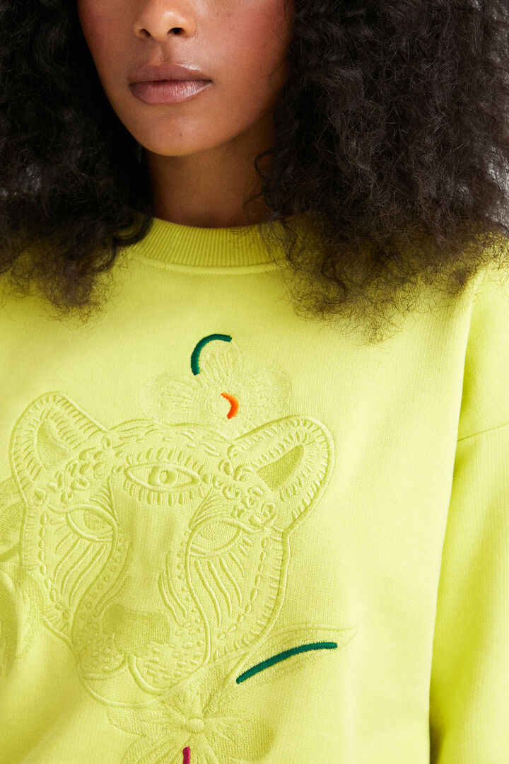 Sudadera loose tigre | Desigual
