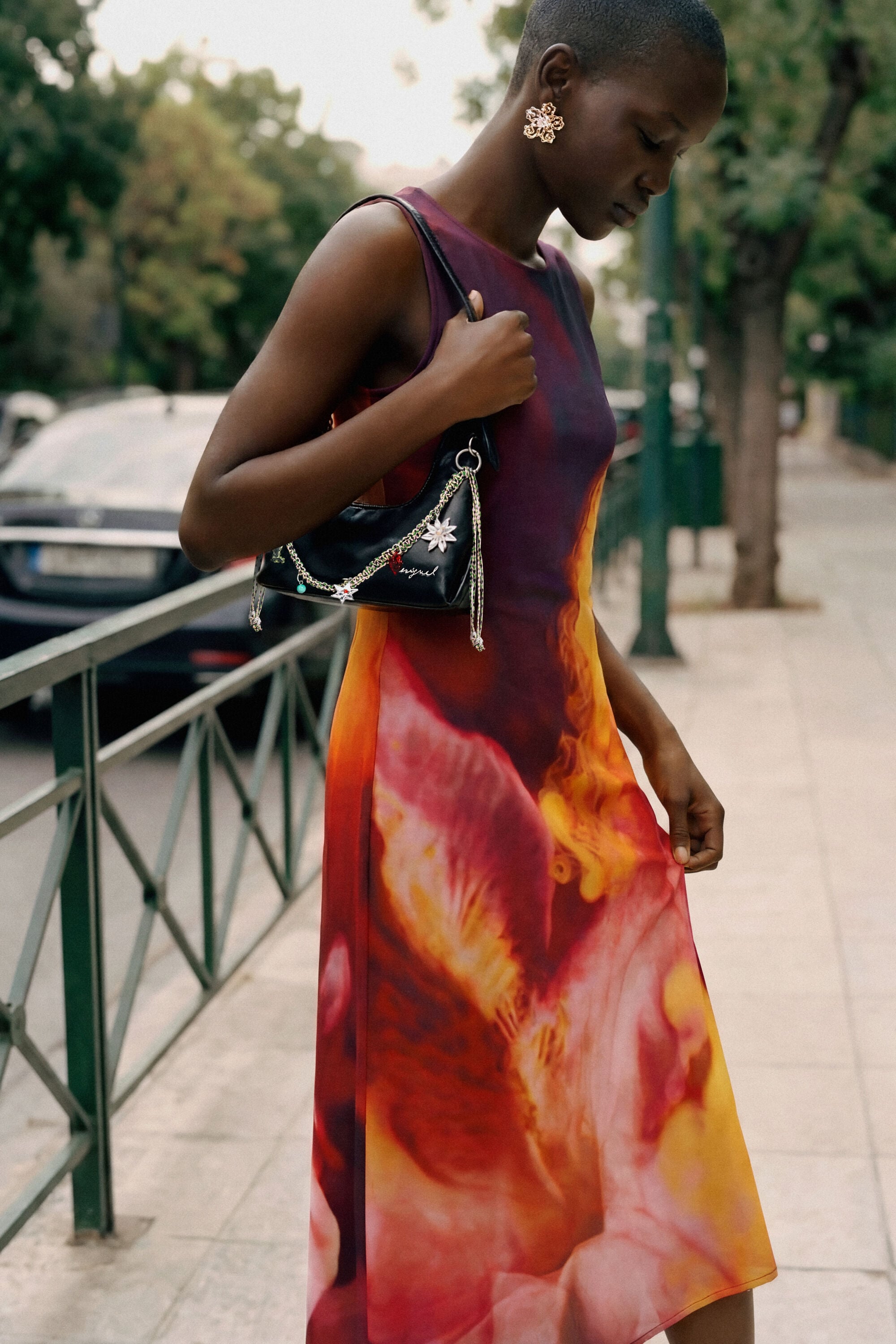 非対称ノースリーブワンピース 黒 女性用 I Desigual.com
